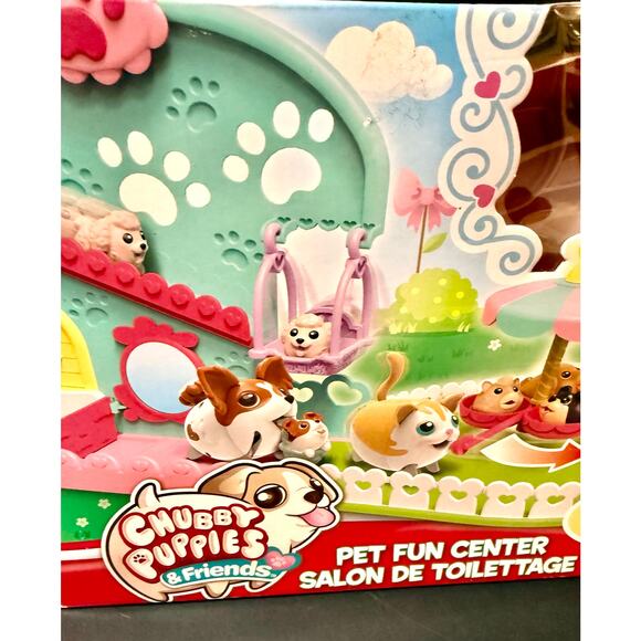 Chubby Puppies & Friends Pet Fun Center playset Spin Master NIB fun dog park - Picture 4 of 7